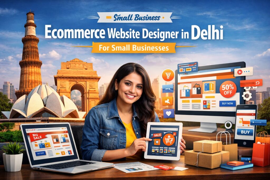 ecommerce website designer in delhi