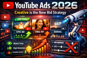 Read more about the article YouTube Ads in 2026: Why Creative Is Your New Bid Strategy